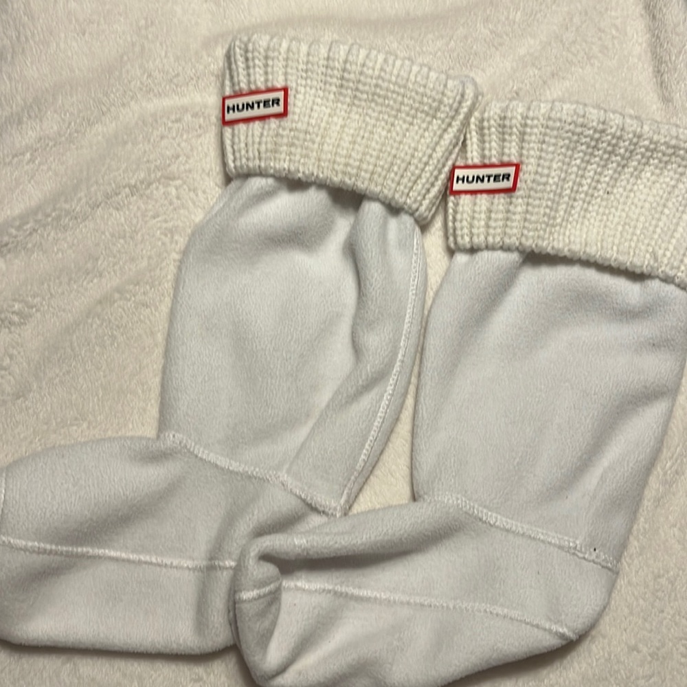 Hunter Socks tall two pairs.